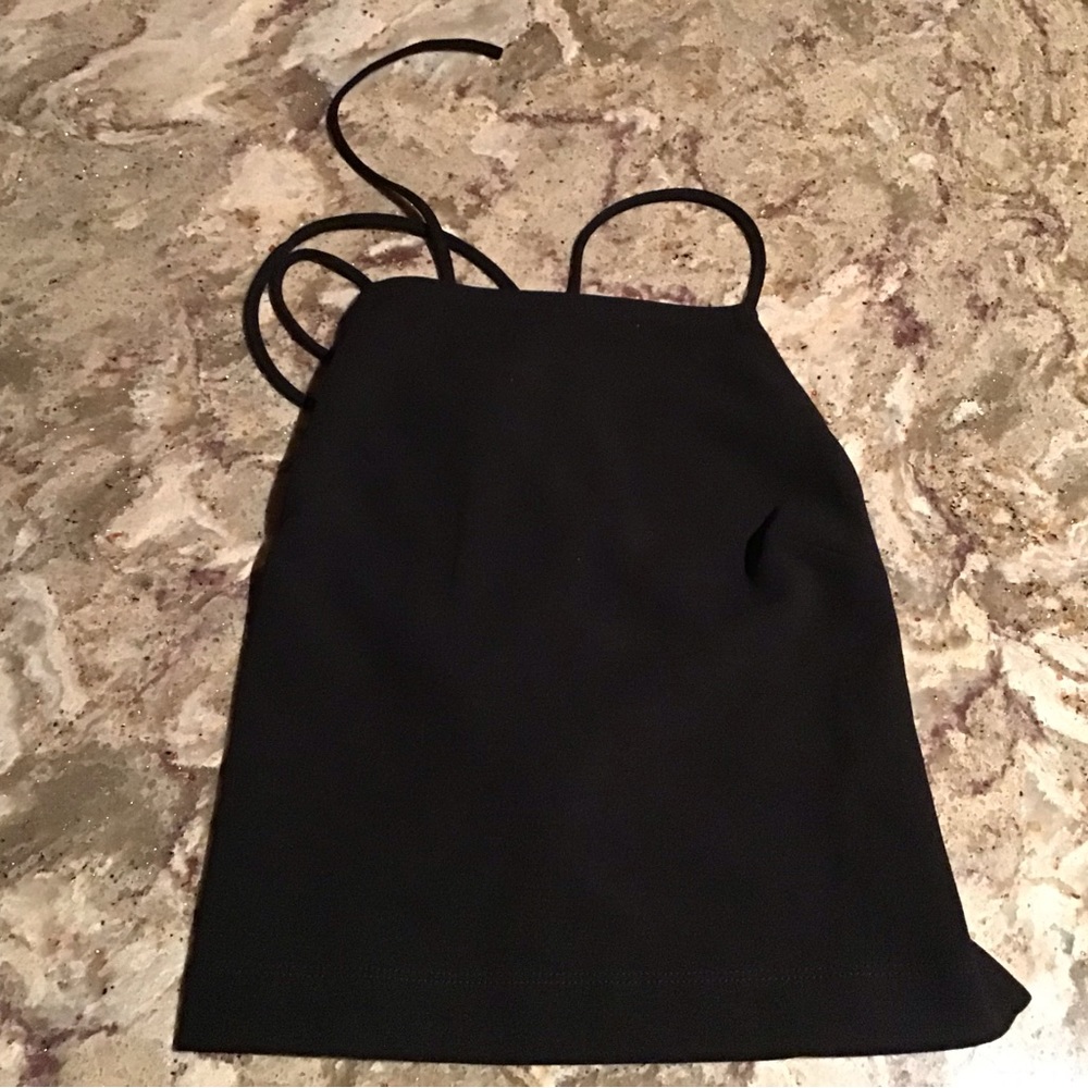 Urban Outfitters Open Back Tie Crop Top